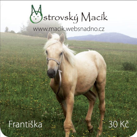 MAGNETKY Ostrovský Macík - Františka